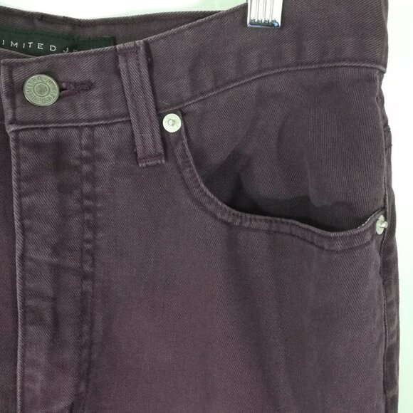 Vintage 90s Mom Jeans The Limited Size 12 Purple - Picture 6 of 14